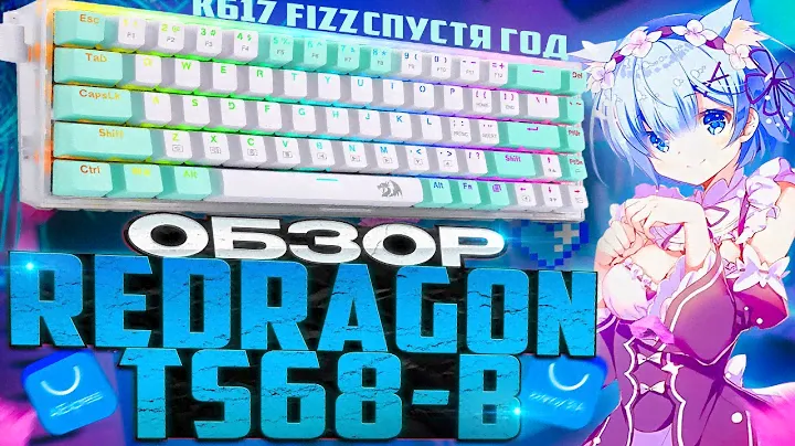 ОБЗОР Redragon TS68-B|K617 FIZZ Спустя Год использования! Актуально? стоит ли покупать в 2024году?