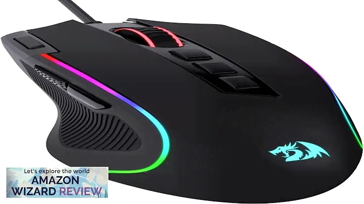 Redragon M612 Predator RGB Gaming Mouse 8000 DPI Wired Optical Gamer Mouse Review