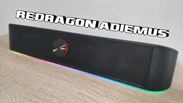 Redragon Adiemus : RGB Soundbar - Demo