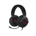 Игровая гарнитура проводная Defender Redragon Aspis черный+красный, провод 2 м черный красный