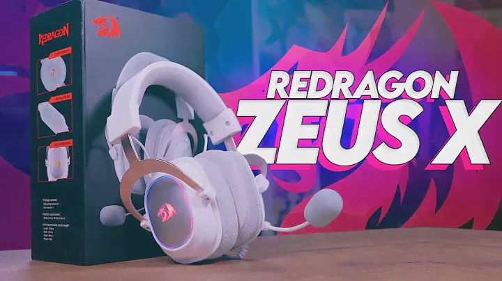 Um dos MELHORES HEADSETS GAMERS e com excelente microfone! Redragon Zeus X