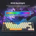Проводная Механическая клавиатура Redragon K633CGO-RGB Ryze, RGB подсветка, горячая распродажа, красный переключатель, 68 клавиш, компактная игровая клав... (art.: 3920be81ca0dc)