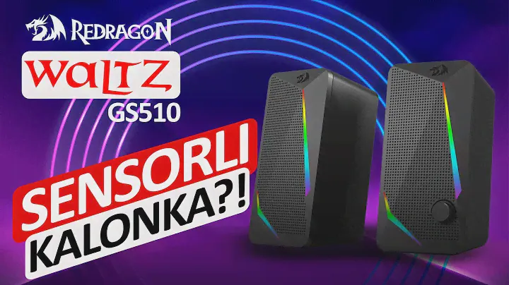 Sensorli va rgb kalonka redragon waltz GS510 video obzor o'zbek tilida kalonka narxlari