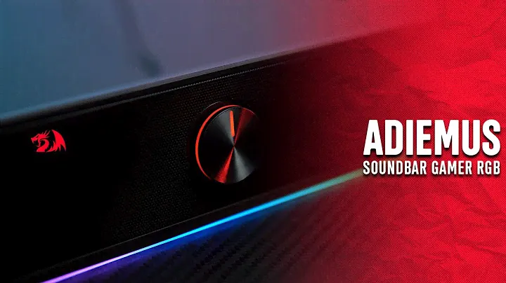 Faça do seu setup um cinema l Soundbar RGB Adiemus l Redragon Brasil