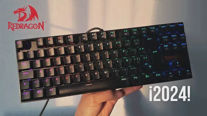 REDRAGON KUMARA K552 RGB...¿El mejor teclado mecánico barato? (Unboxing+Guía)