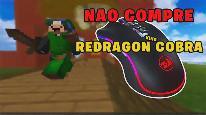NUNCA COMPRE ESSE MOUSE! Redragon king COBRA