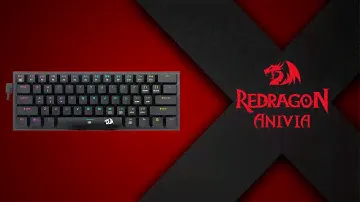 ▶️Redragon Anivia▶️ ( K614-RGB_BROWN_HU ) #redragon