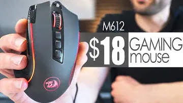 $18 Ultra Budget Gaming Mouse - Redragon M612 Predator Review