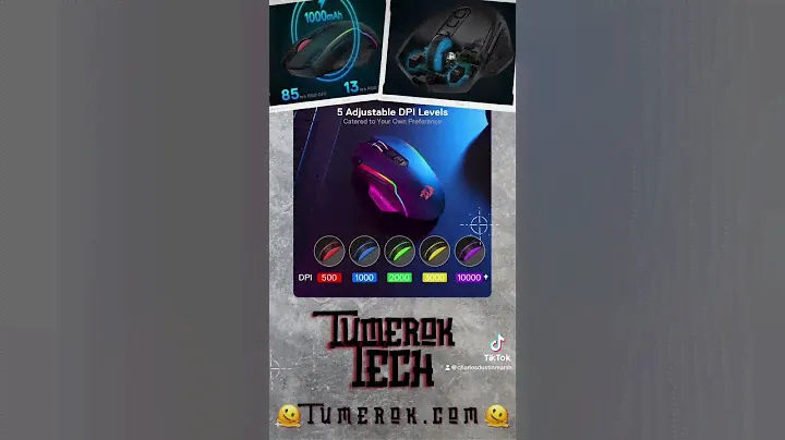 Redragon M810 Pro 10000 DPI Wireless Gaming Mouse