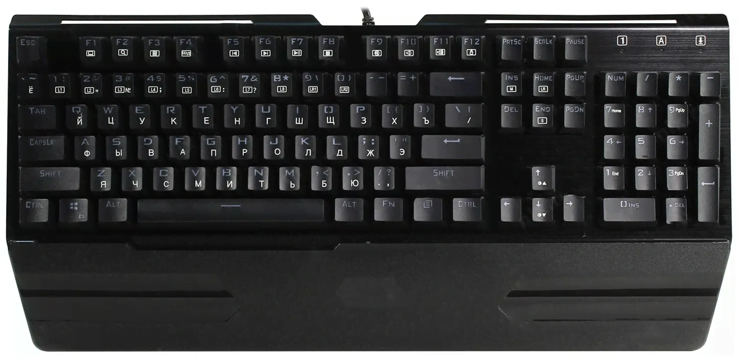 Redragon Игровая клавиатура Redragon Hara Black USB Outemu Blue клавиатура-2