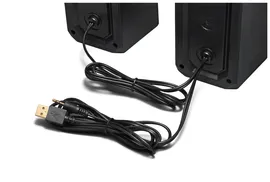 Redragon Компьютерные колонки 2.0 система Redragon Stentor черный, 6 Вт, питание от USB компьютерные колонки