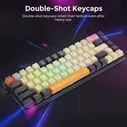 Проводная Механическая клавиатура Redragon K633CGO-RGB Ryze, RGB подсветка, горячая распродажа, красный переключатель, 68 клавиш, компактная игровая клав... (art.: 3920be81ca0dc)