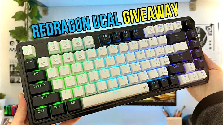 Redragon UCAL K673 PRO 75% RGB Keyboard Review And Giveaway
