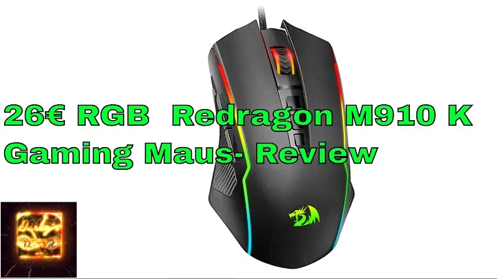 26€ RGB  Redragon M910 K Gaming Maus- Review