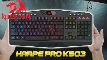 REDRAGON HARPE PRO K503 Unboxing y Review  - #REDRAGON