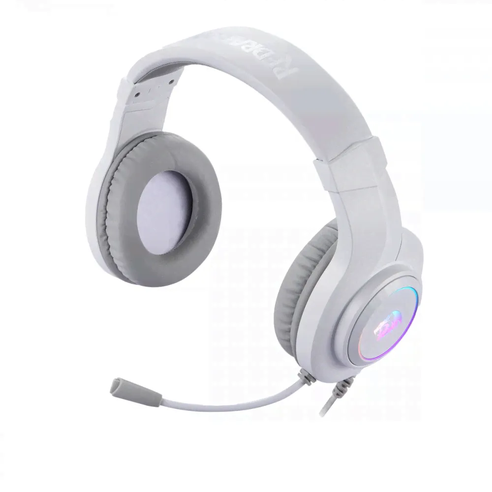 Наушники полноразмерные Defender Hylas, Redragon, Jack 3.5мм, 1.8 м, цвет: белый-1